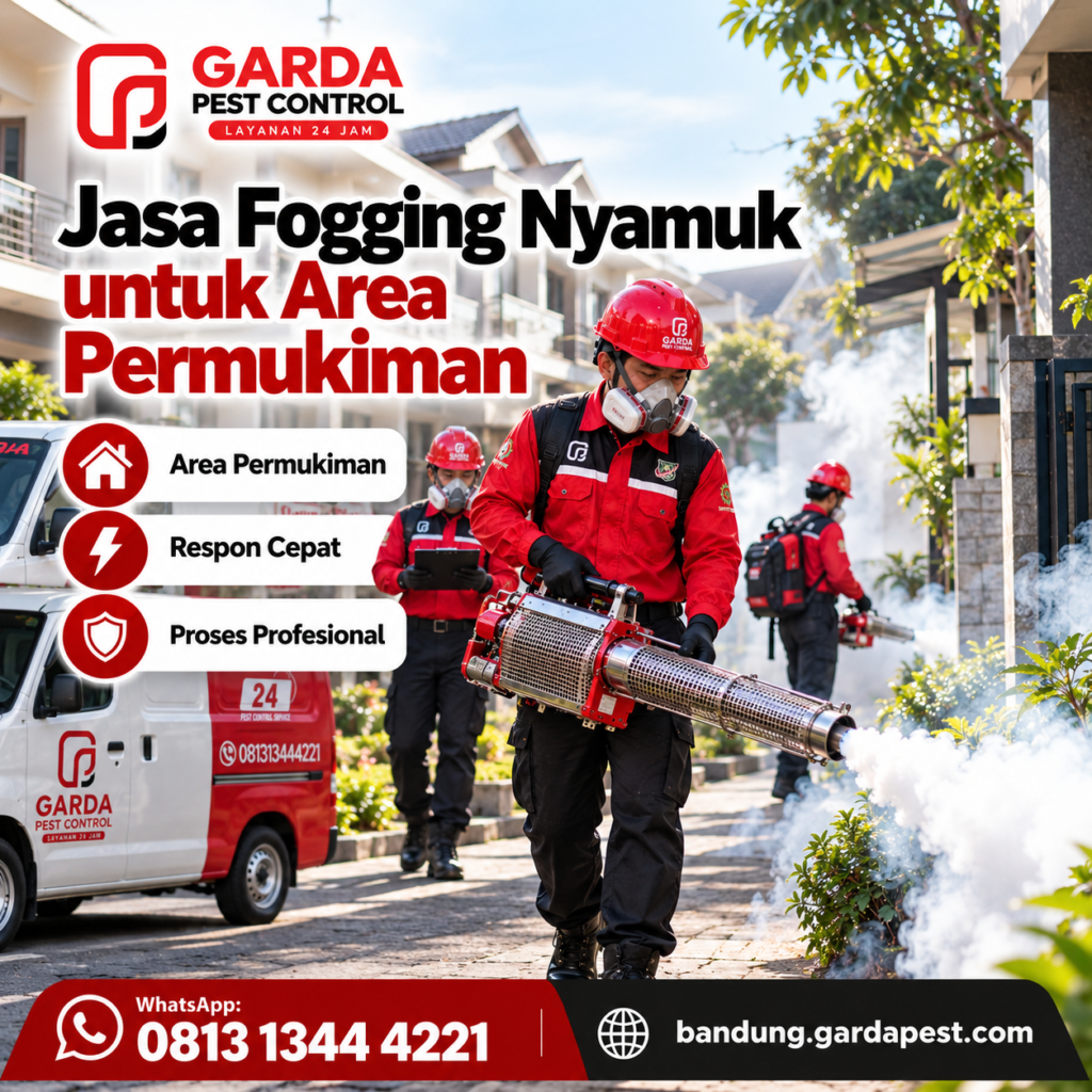 Jasa Fogging Nyamuk di Bandung Terkemuka dan Berlisensi