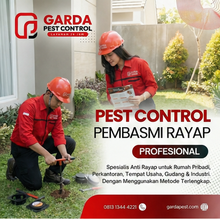 Jasa Pembasmi Rayap di Bandung Kidul Pra dan Pasca Konstruksi
