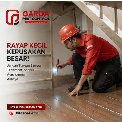 Jasa Pembasmi Rayap di Batununggal Bandung Standard SNI