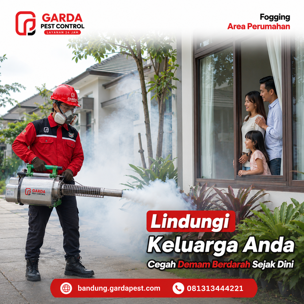 Jasa Fogging Nyamuk Profesional untuk Lingkungan Bebas Nyamuk