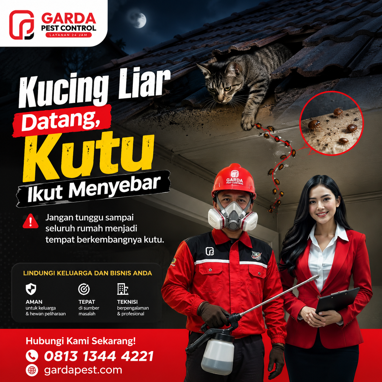 Tahapan Persiapan Rumah Sebelum Treatment Pembasmi Kutu Loncat yang Benar