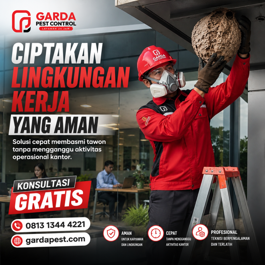 Biaya Jasa Pembasmi Sarang Tawon di Bandung dan Panduan Penanganan