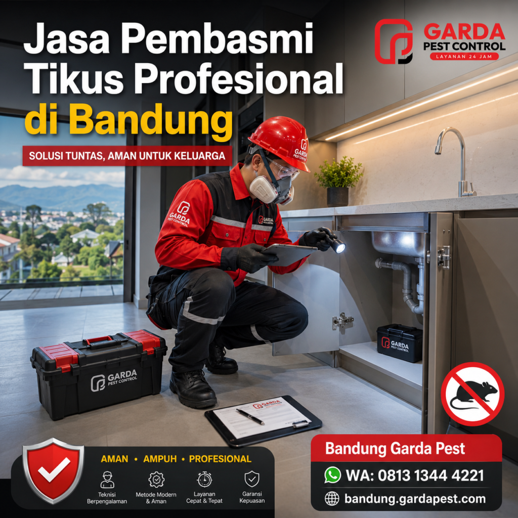 Jasa Pembasmi Tikus Bandung Profesional: Agata Pest Control Solusi Aman