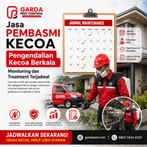 Jasa Pembasmi Kecoa Bergaransi Di Bandung