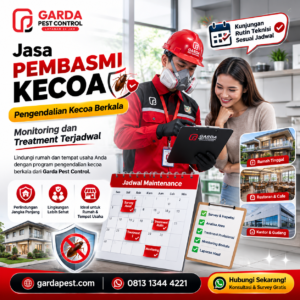 Jasa Pembasmi Kecoa Jerman Bandung