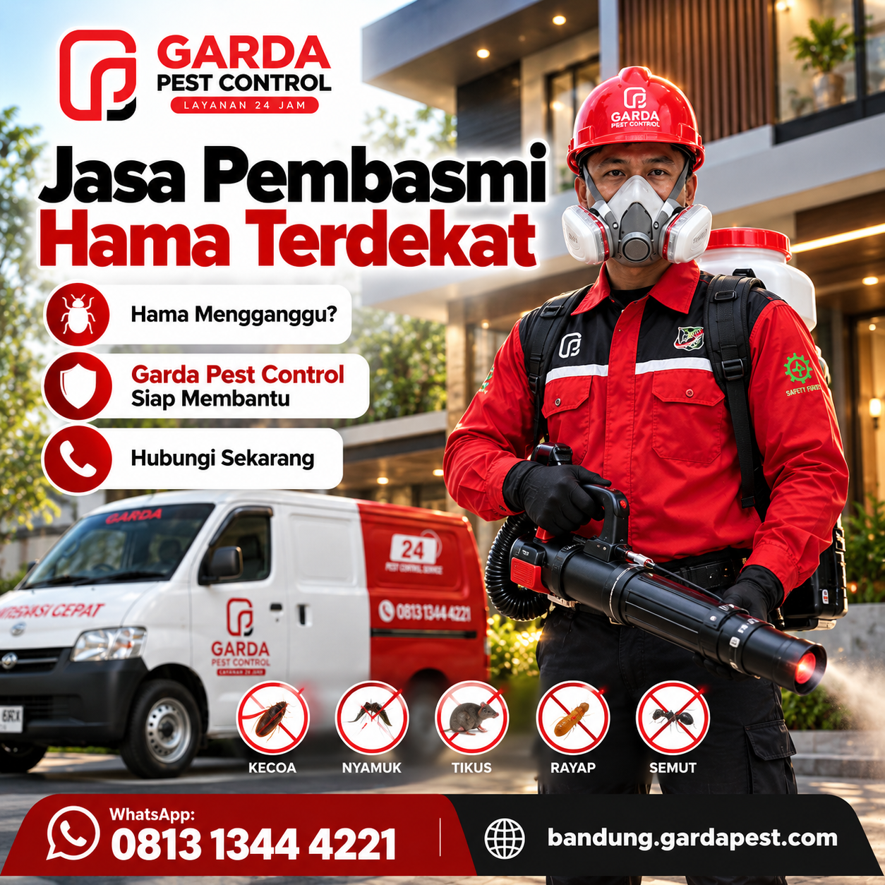 Layanan Pembasmi Lalat Emergency 24 Jam Bandung: Solusi Cepat Bebas Hama